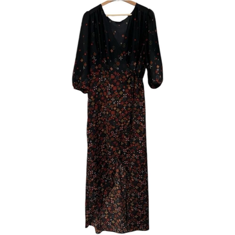 Express High-Low Hemline Faux Wrap Dress Size Large